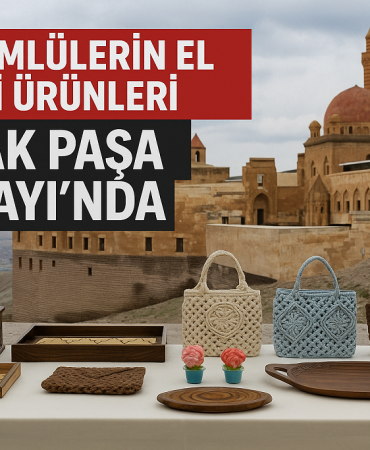 Hükümlülerin el emeği Ürünleri İshak paşa sarayında