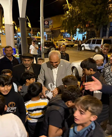 Mevlid kandili eleşkirtte coşku ve manevi atmosfer