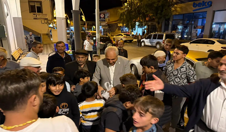 Mevlid kandili eleşkirtte coşku ve manevi atmosfer