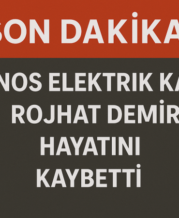 Patnos elektrik kazası rojhat demir hayatını kaybetti