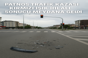 Patnos Trafik Kazası Kırmızı Işık İhlali Sonucu Meydana Geldi