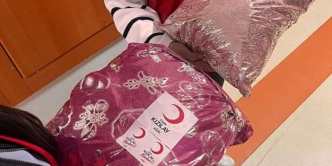 Patnos Kızılay yeni doğan annelere destek ve sevgi bohçası