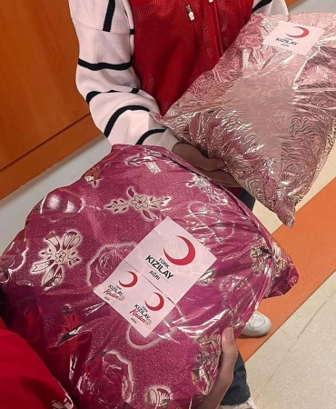 Patnos kızılay yeni doğan annelere destek ve sevgi bohçası